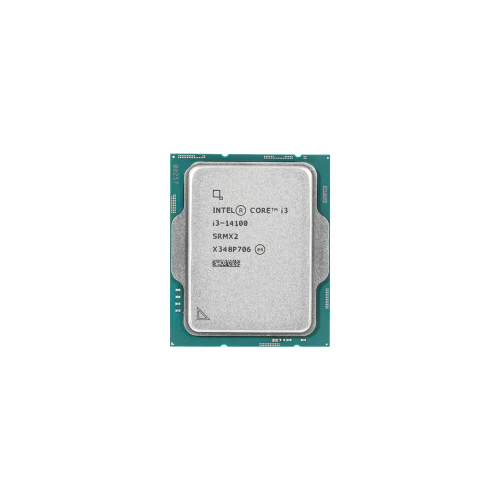 מעבד דור 14 Intel Core I3 14100F Tray no fan No GPU up to 4.7GHZ