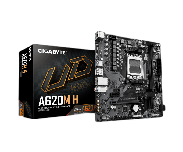 לוח למעבדי Gigabyte A620M H 2.2 DDR5 mATX DP HDMI AM5 AMD
