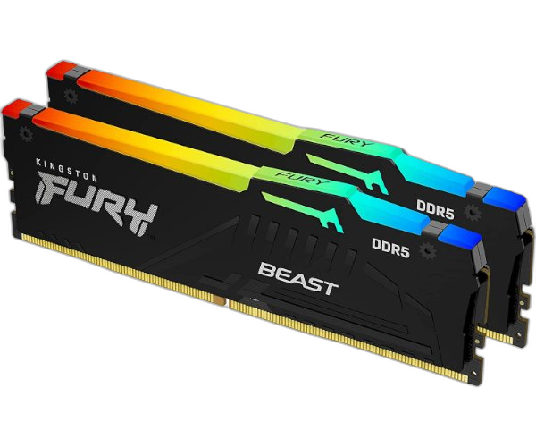 זכרון לנייח Kingston Fury Beast 32GB DDR5 6800Mhz C34