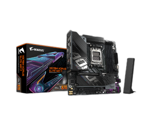 לוח אם Gigabyte X870M A ELITE WF7 ATX AM5 DDR5 X3D PCIE5.0