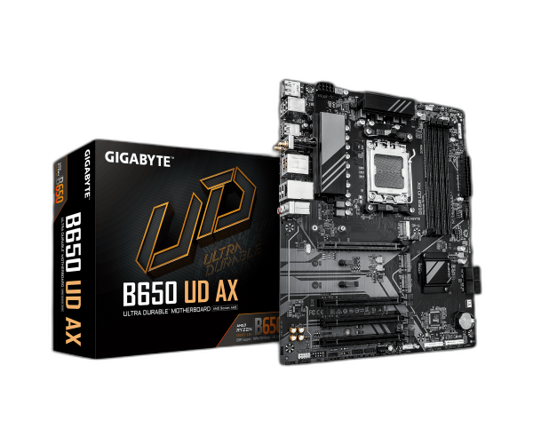 לוח אם GIGABYTE B650 UD AX DDR5 WIFI6 BT AM5 1GB LAN