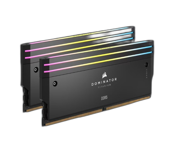 זכרון לנייח Corsair Dominator RGB 32GB 2X16 DDR5 6400MHz C32