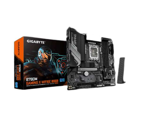לוח אם Gigabyte B760M G X WF6E GEN5 DDR5 Micro-ATX 2.5GB Lan