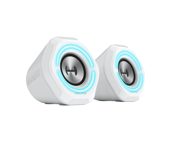 רמקולים Edifier G1000 White BT AUX 10W RGB