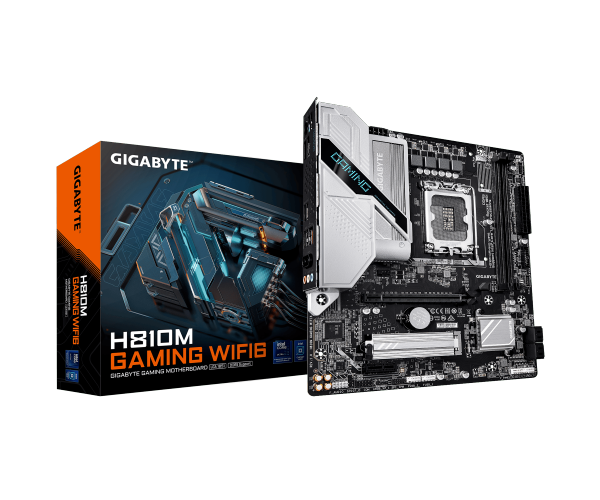 לוח Gigabyte H810M Gaming WIFI6 Micro-Atx DDR5 LGA1851 DP HDMI