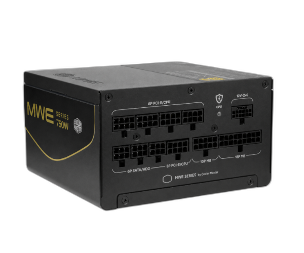 ספק כוח מודולרי Cooler Master MWE Gold V4 750W 80 Plus Gold