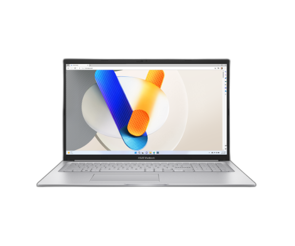 נייד ASUS VivoBook Core 7 150U 16GB 1TB FHD 17.3 IPS DOS Silver
