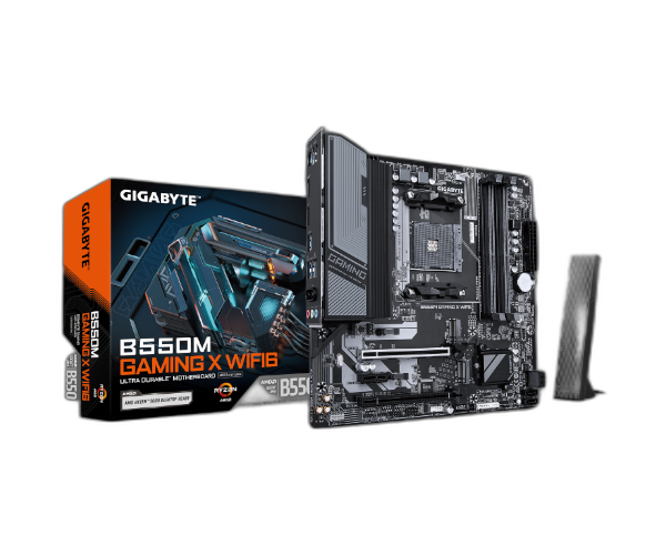 לוח Gigabyte B550M GAMING X WIFI6 AM4 DDR4 Micro-ATX