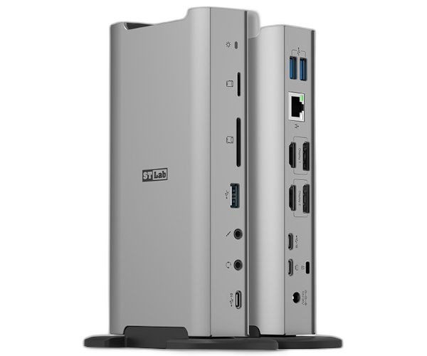 תחנת עגינה ST-LAB U-2630 USB 10G HDMI+DP DUAL 4K 100W DP Type-C
