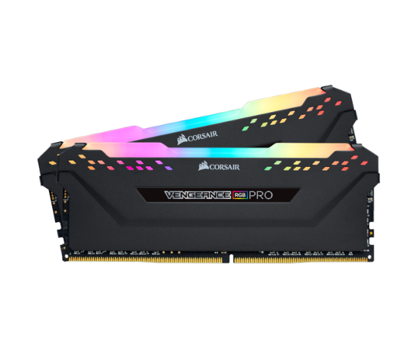 ז. לנייח Corsair 32GB 2X16 DDR4 3600MHZ CL18 Vengeance RGB