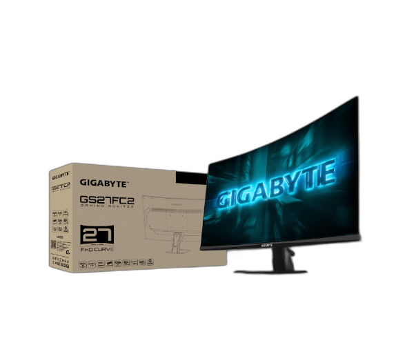 מסך Gigabyte GS27FC2 FHD VA 1Ms 240Hz HDR10 Curved Vesa100