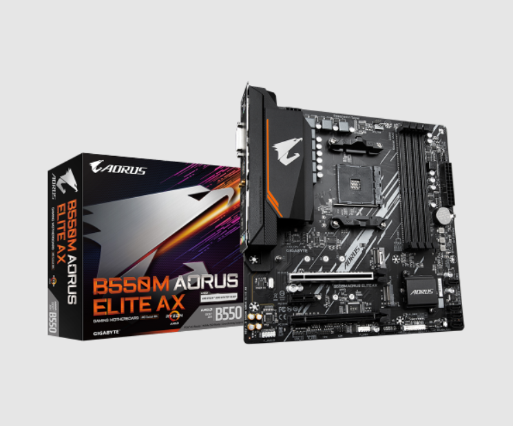 לוח אם למעבדי AMD AM4 Gigabyte B550M AORUS ELITE REV1.3