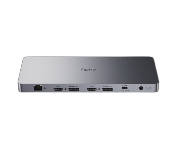 תחנת עגינה Cudy CS700 Dual 4K 10Gbs USB-C PD 100W